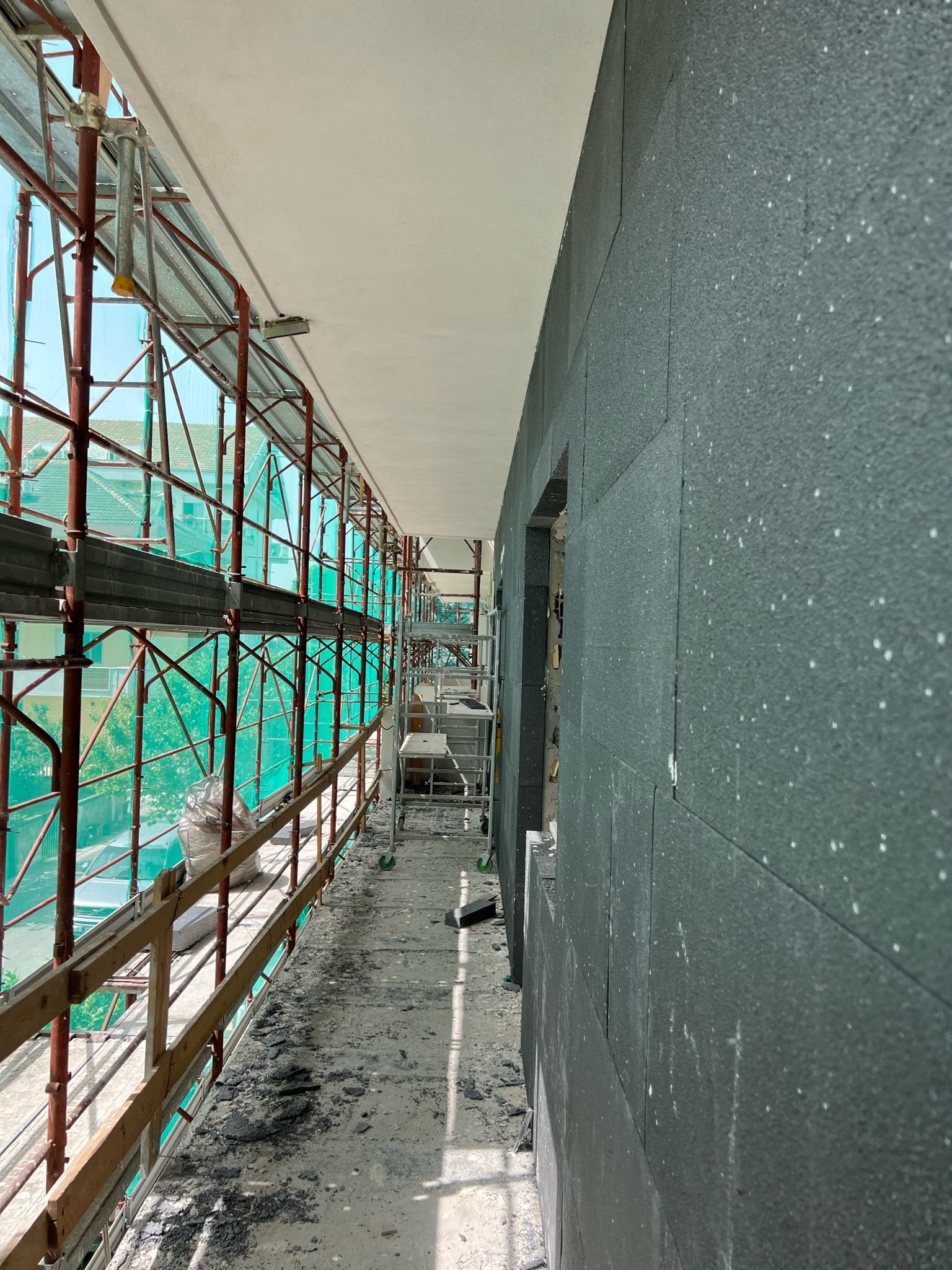 mercurio architettura ingegneria ristrutturazione condominio via aventino lavori