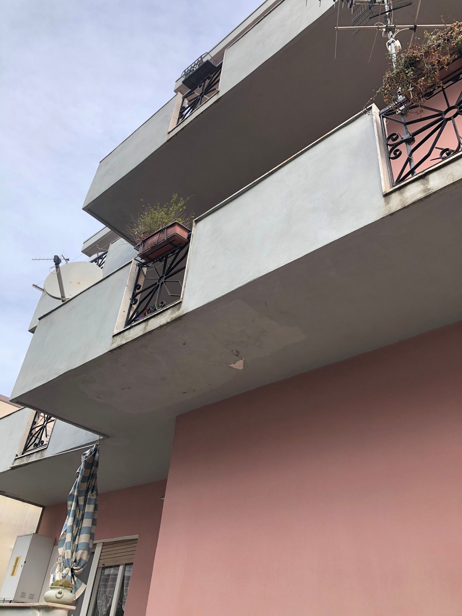 mercurio architettura ingegneria ristrutturazione condominio via aventino prima 1